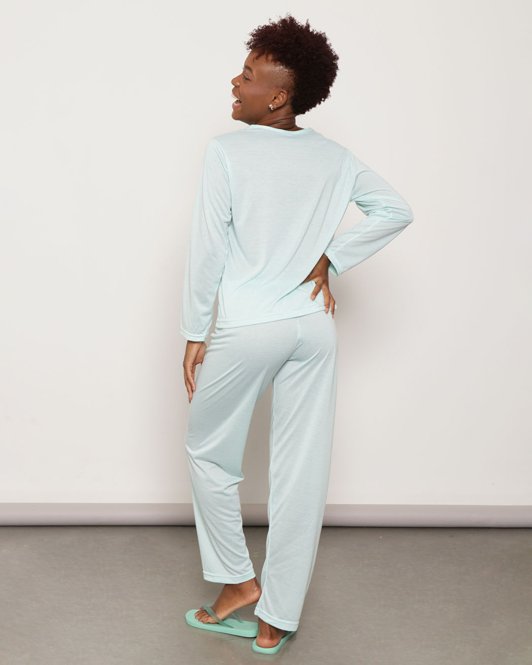 Pijama-Longo-Liso-Csilk-Decv7003---Verde-Claro