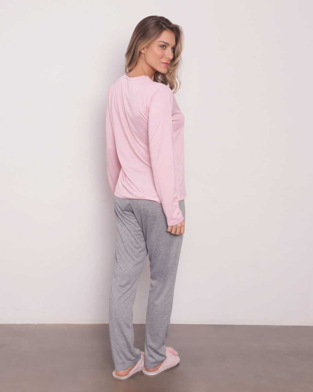 Pijama-Longo-Liso-Csilk-69980---Rosa-Claro
