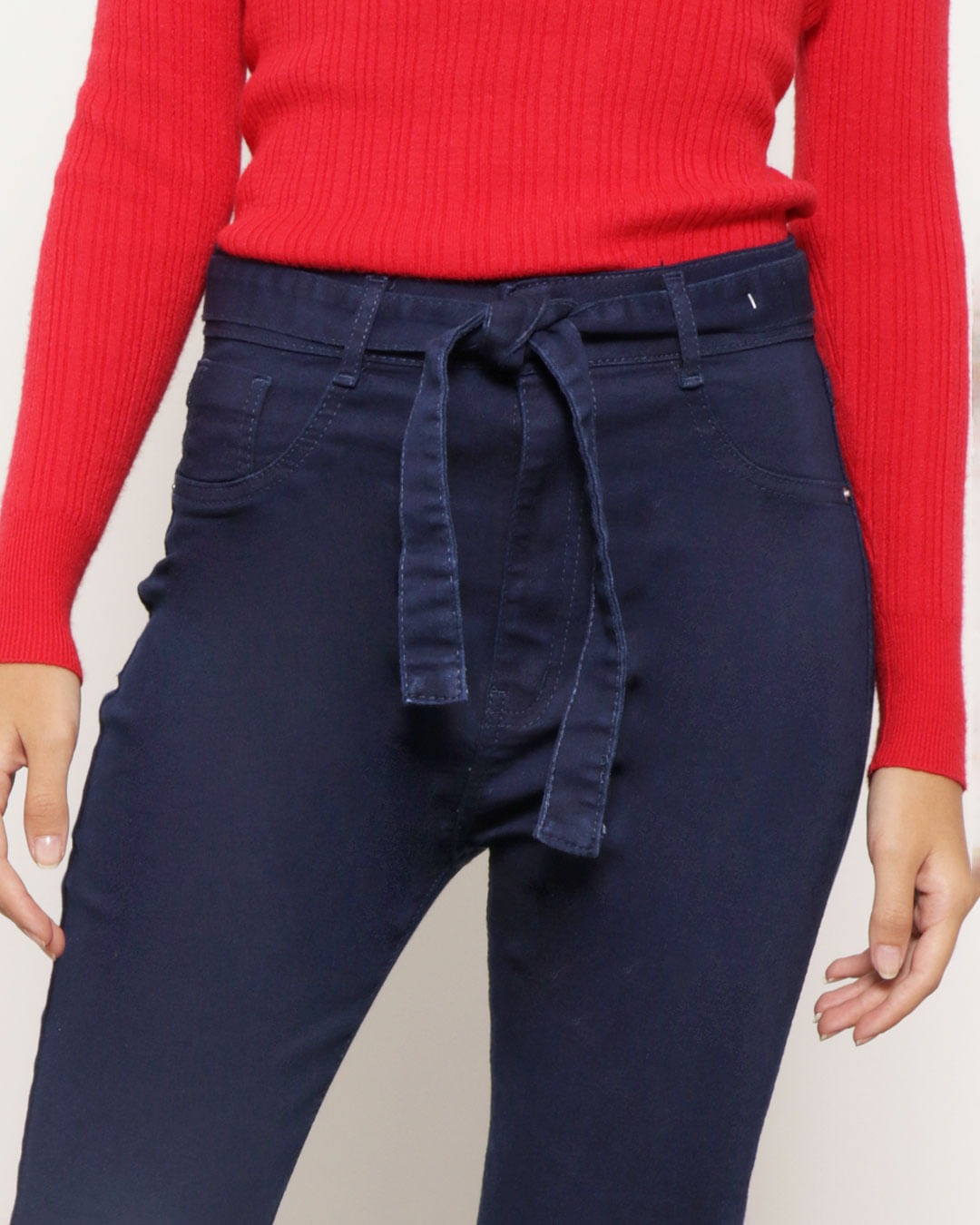 Calca-930101-Jns-Flare-Esc-C-Cint-Fem-Ad---Blue-Jeans-Escuro
