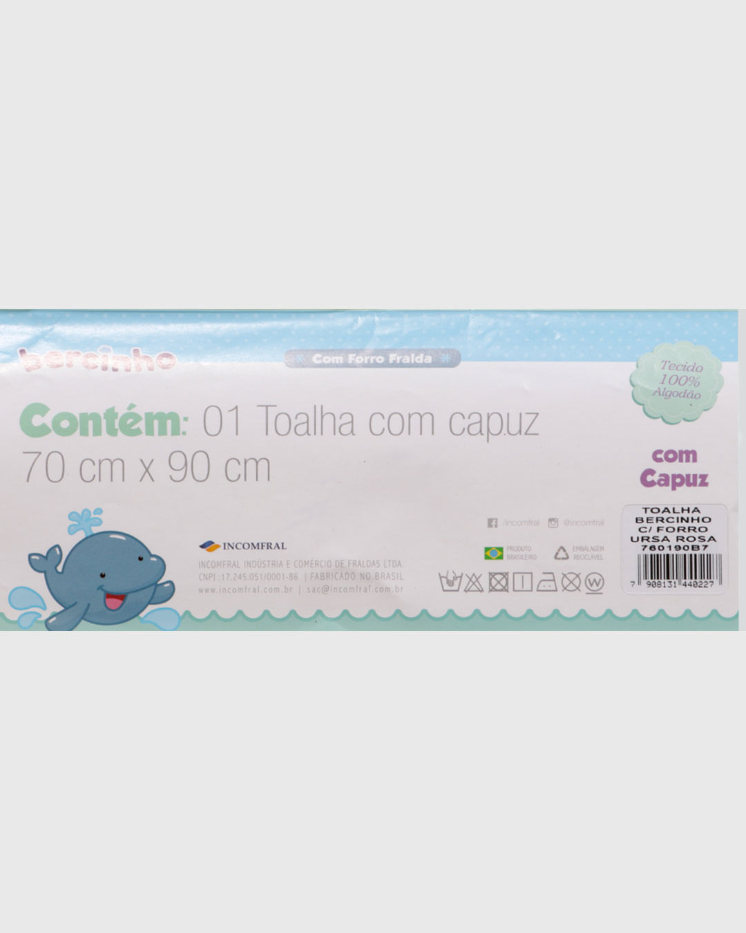 Toalha-Bh-Est-Cpz-Fralda-A-Bercinho---Rosa-Geometrico