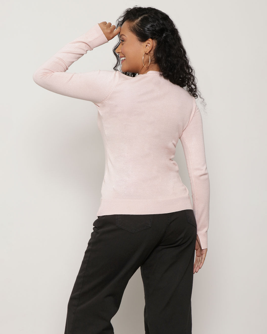 Blusa-Tricot-Tfy1000-Gola-V---Rosa-Claro