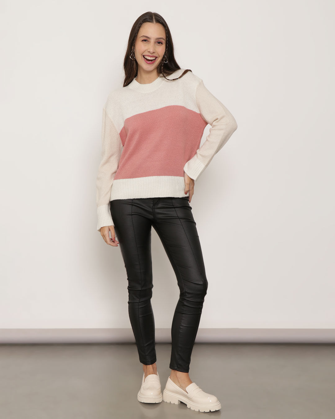Tricot-Mushi-Bicolor-Tr11---Rosa-Medio