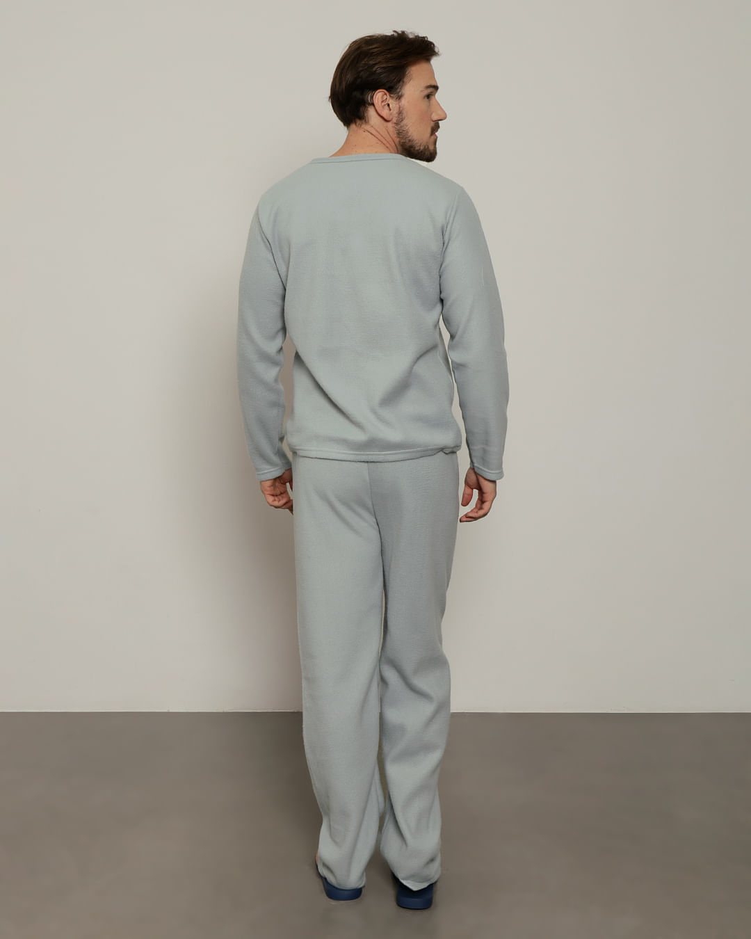Pijama-Soft-Gola-V-Ref-404-1---Cinza-Geometrico