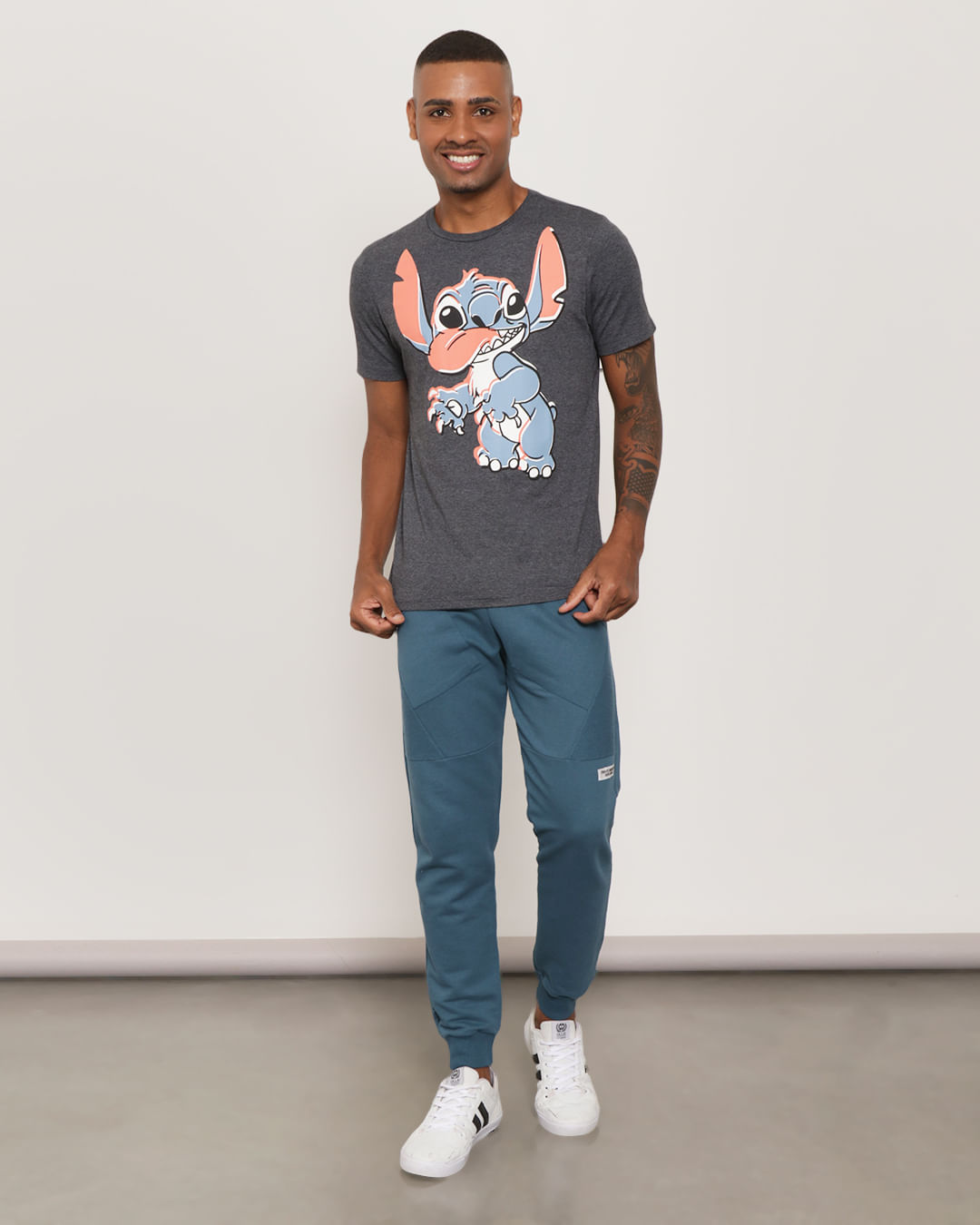 Camiseta-Stitch-Trd121058-Pgg---Mescla-Escuro