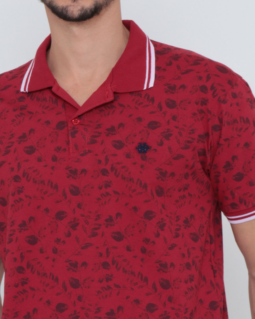 Polo-Ib10123-Floral-Vermelho-Pgg---Vermelho-Outros