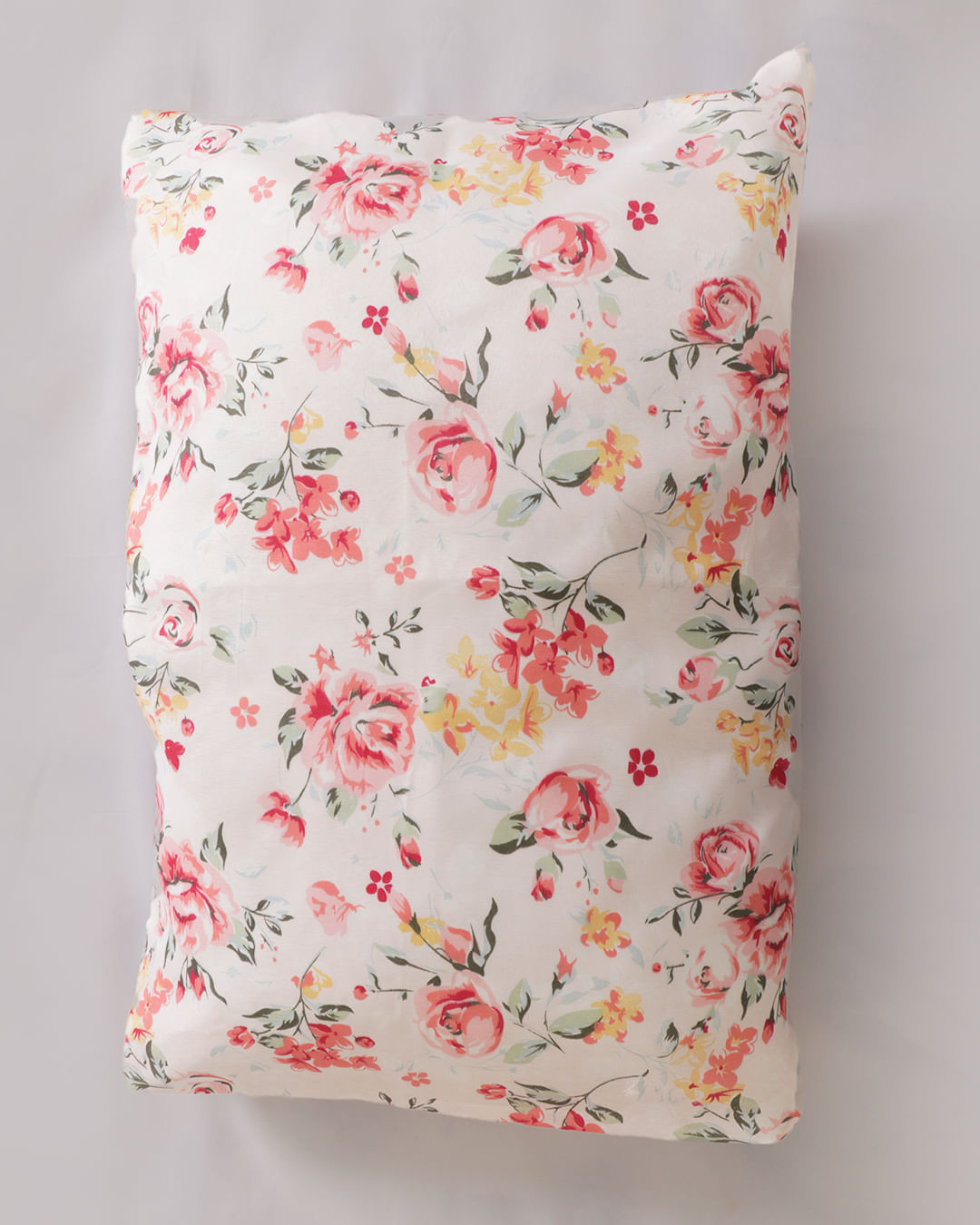 Fronha-Avulsa-Romantico---Laranja-Floral