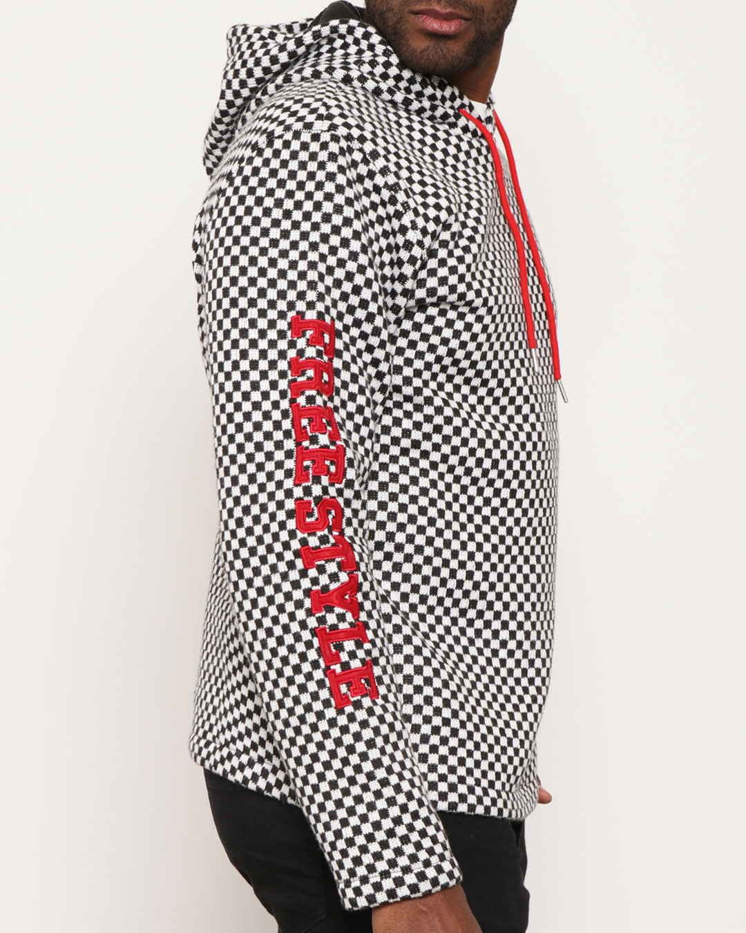 Blusa-Tricot-Xadrez-Kch-01-Pgg---Preto-Xadrez