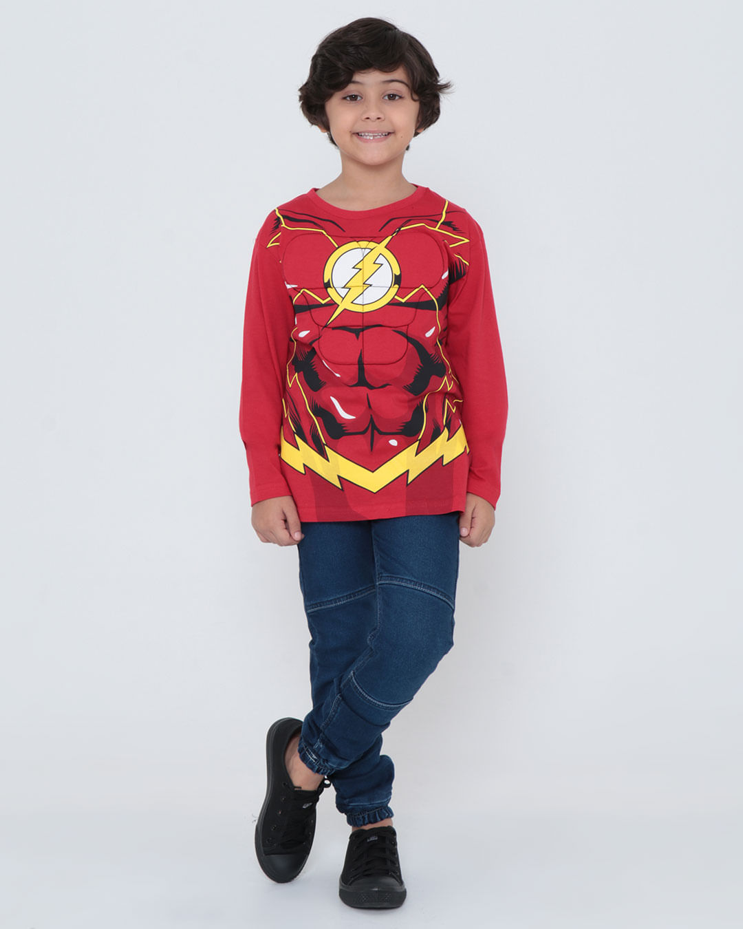 Camiseta-Ch20332-Ml-Enc-M412-Fl---Vermelho-Medio