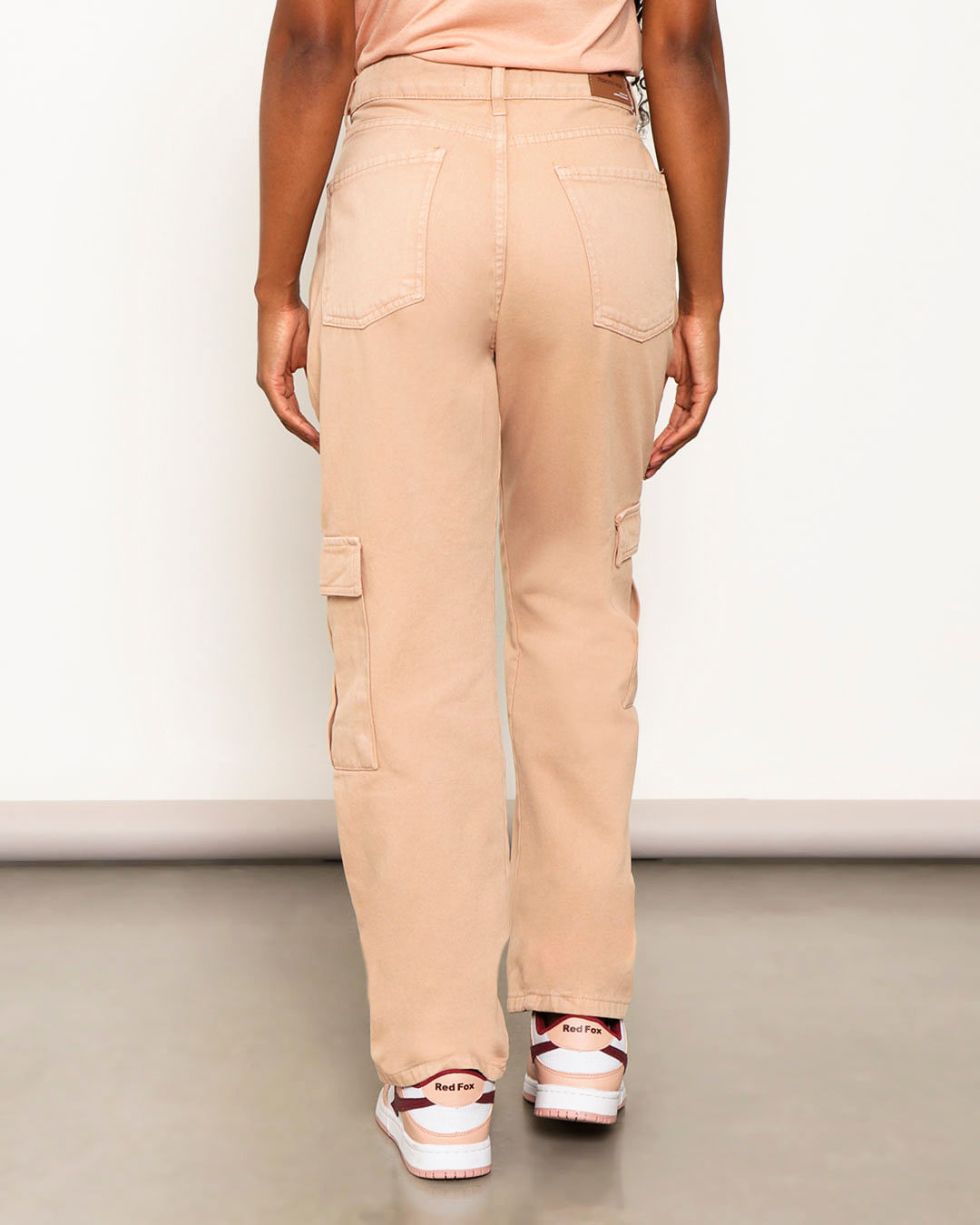Calca-9826-Srj-Wide-Leg-Cargo---Marrom-Claro