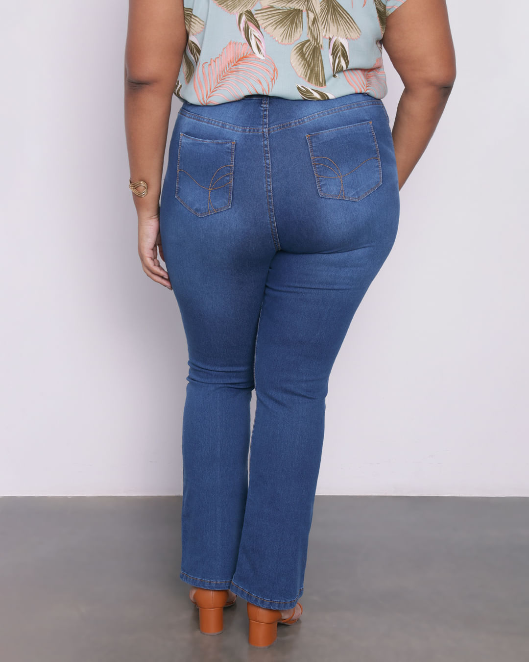Calca-0918733-Jns-Fit-Flare-Nerv-Fem-Tg---Blue-Jeans-Medio