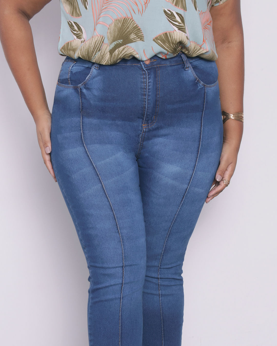 Calca-0918733-Jns-Fit-Flare-Nerv-Fem-Tg---Blue-Jeans-Medio