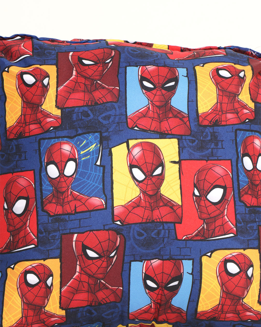 Almofada-40x40-Spider-Man-Faces---Azul-Medio
