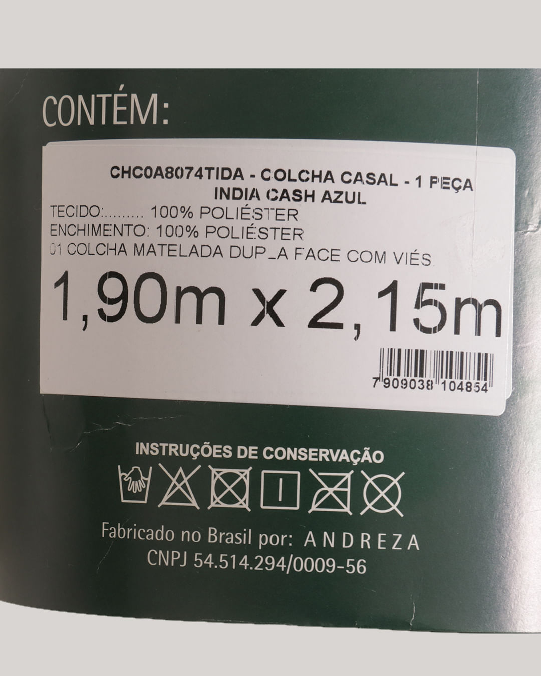 Colcha-Df-Casal-India-Cash-Azul--1-Pc---Azul-Outros