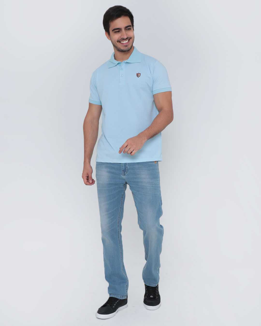 Polo-Trc252-Quadriculada-Azul-Pgg---Azul-Claro