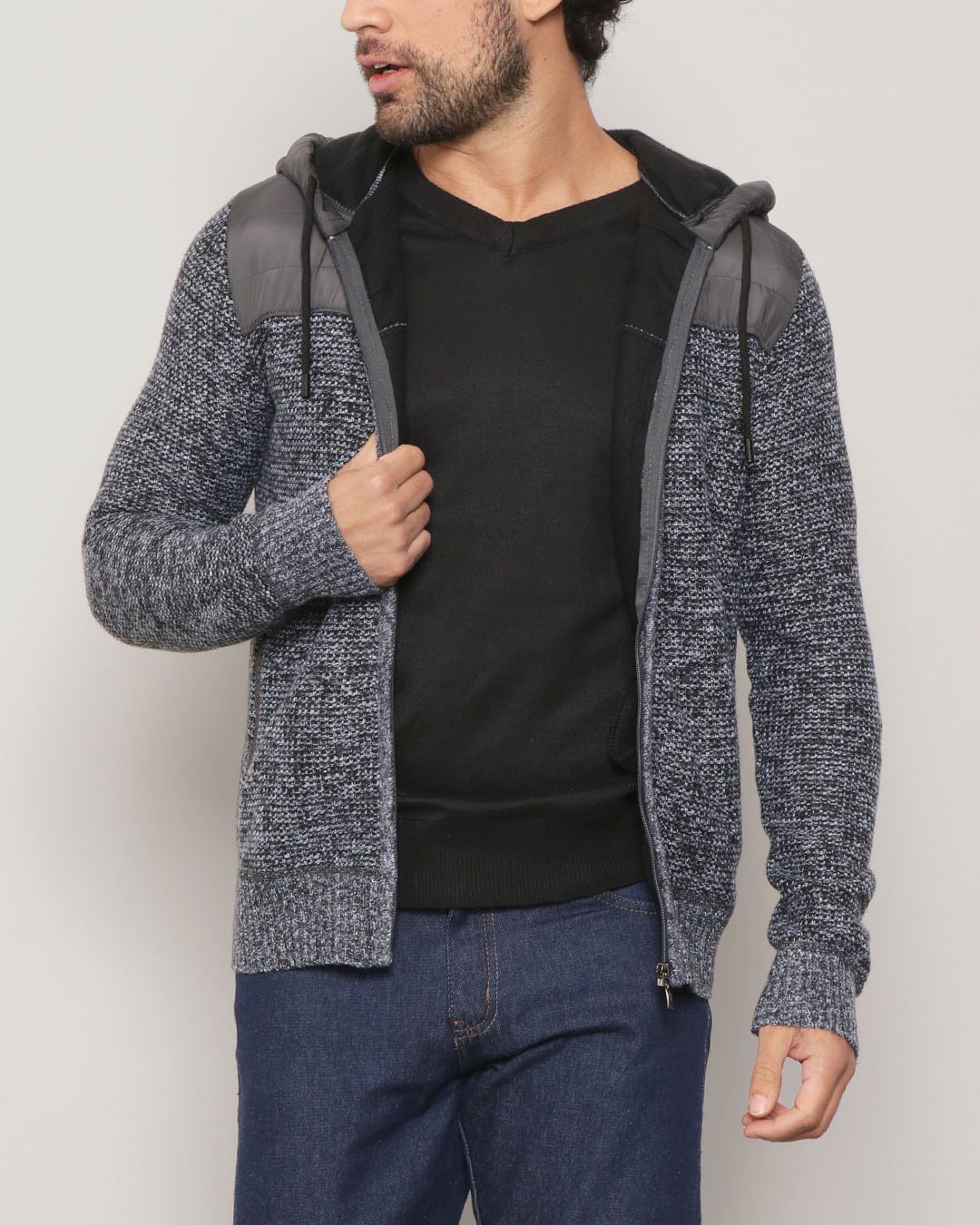 Tricot-Massimo-D-Full-Chu-Pgg---Cinza-Escuro