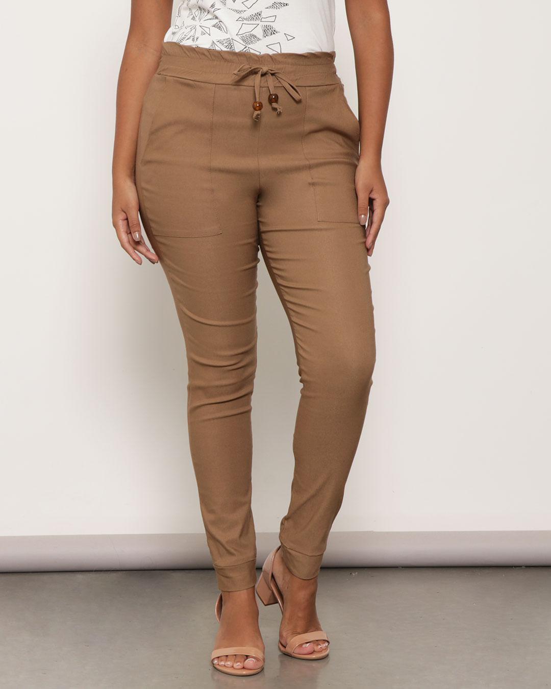Calca-958-Jogger-Bengaline---Marrom-Medio