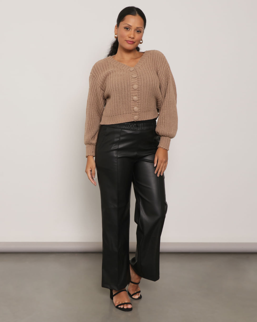 Casaco-Tricot-6270-Aberto-C-Botoes---Marrom-Medio