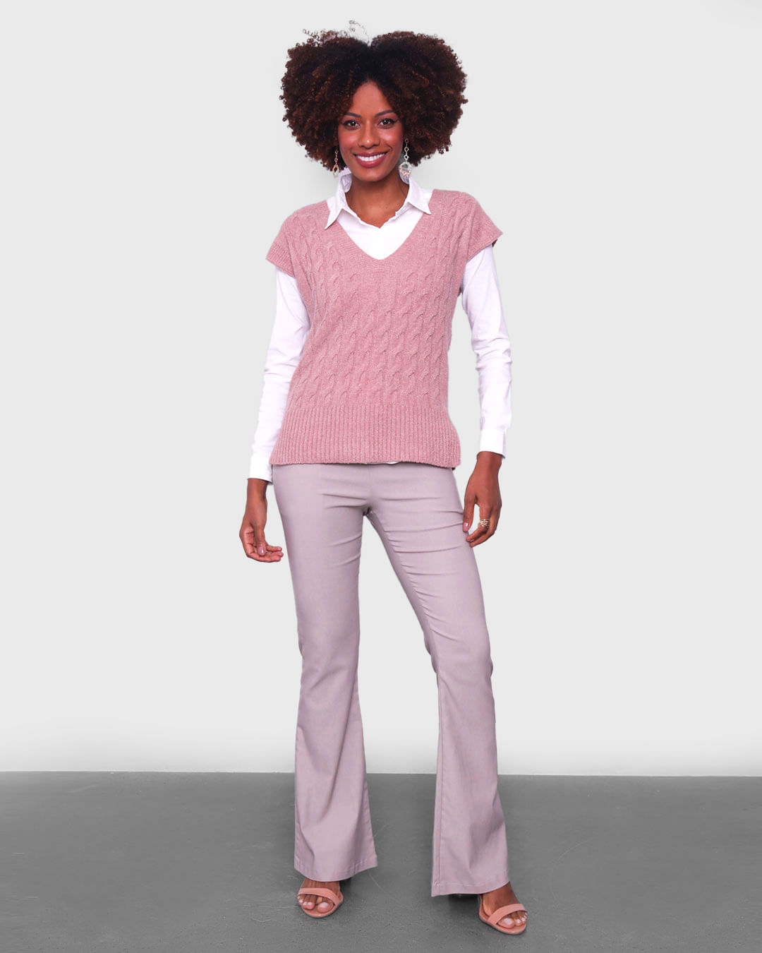 Colete-Tricot-5634-Gola-V---Bege-Medio