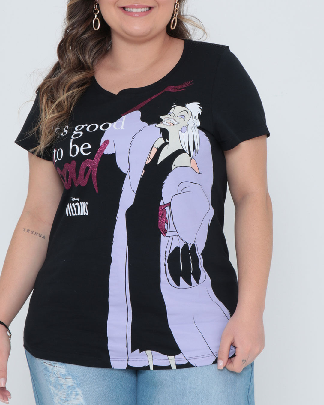 Tshirt-Fp144-Cruela---Preto