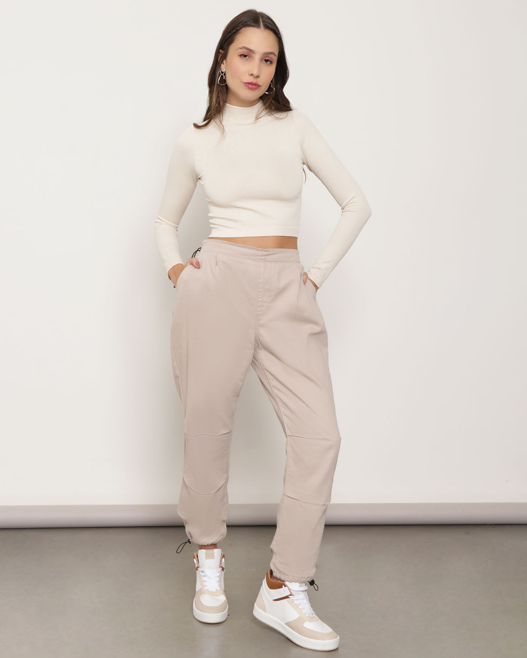 Torju-350-Top-Cropped-Ml-Rib-Ga-Seamless---Bege-Medio