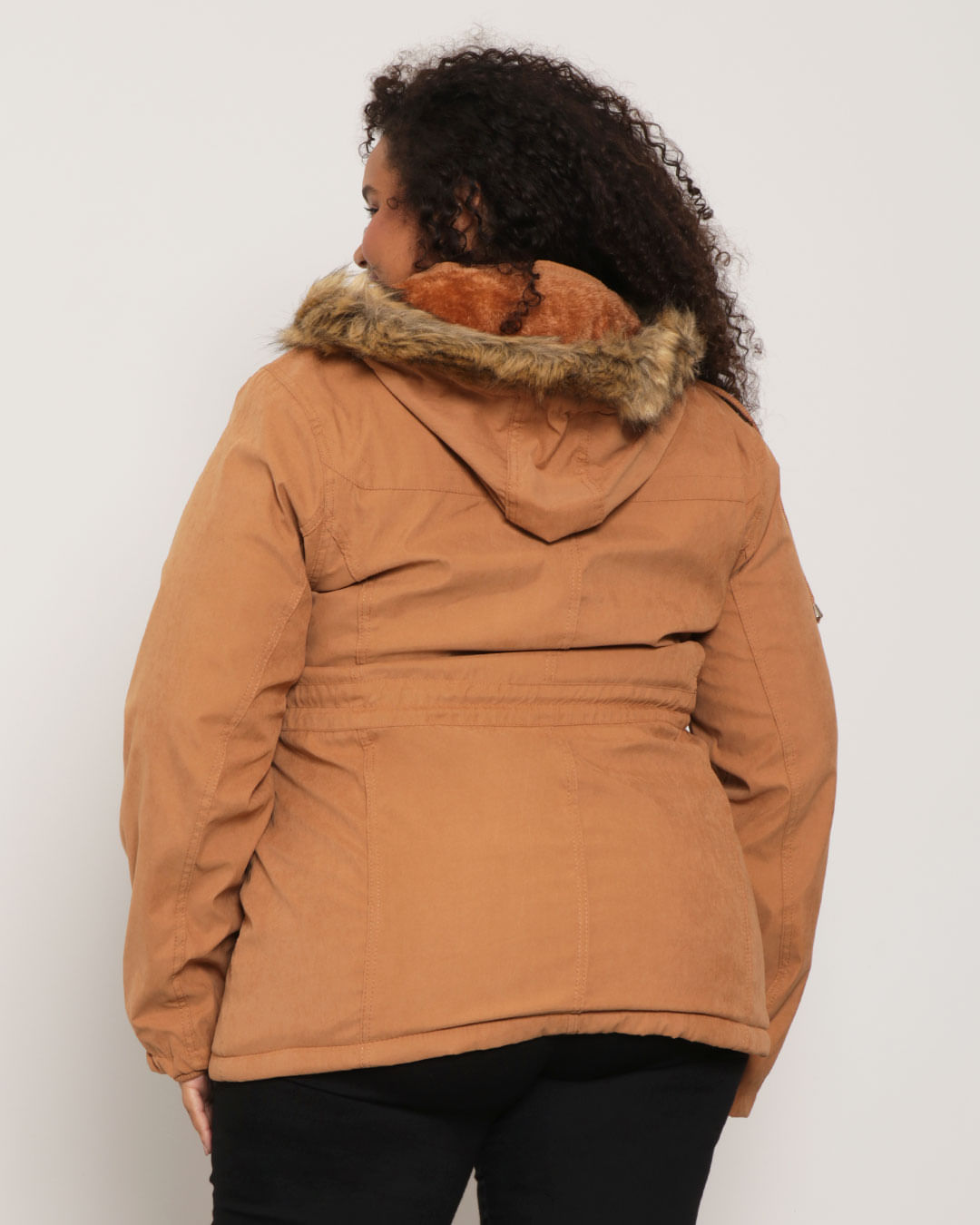 Parka-Com-Pelo-Srj-Fem-Tg-Pfj01---Marrom-Outros