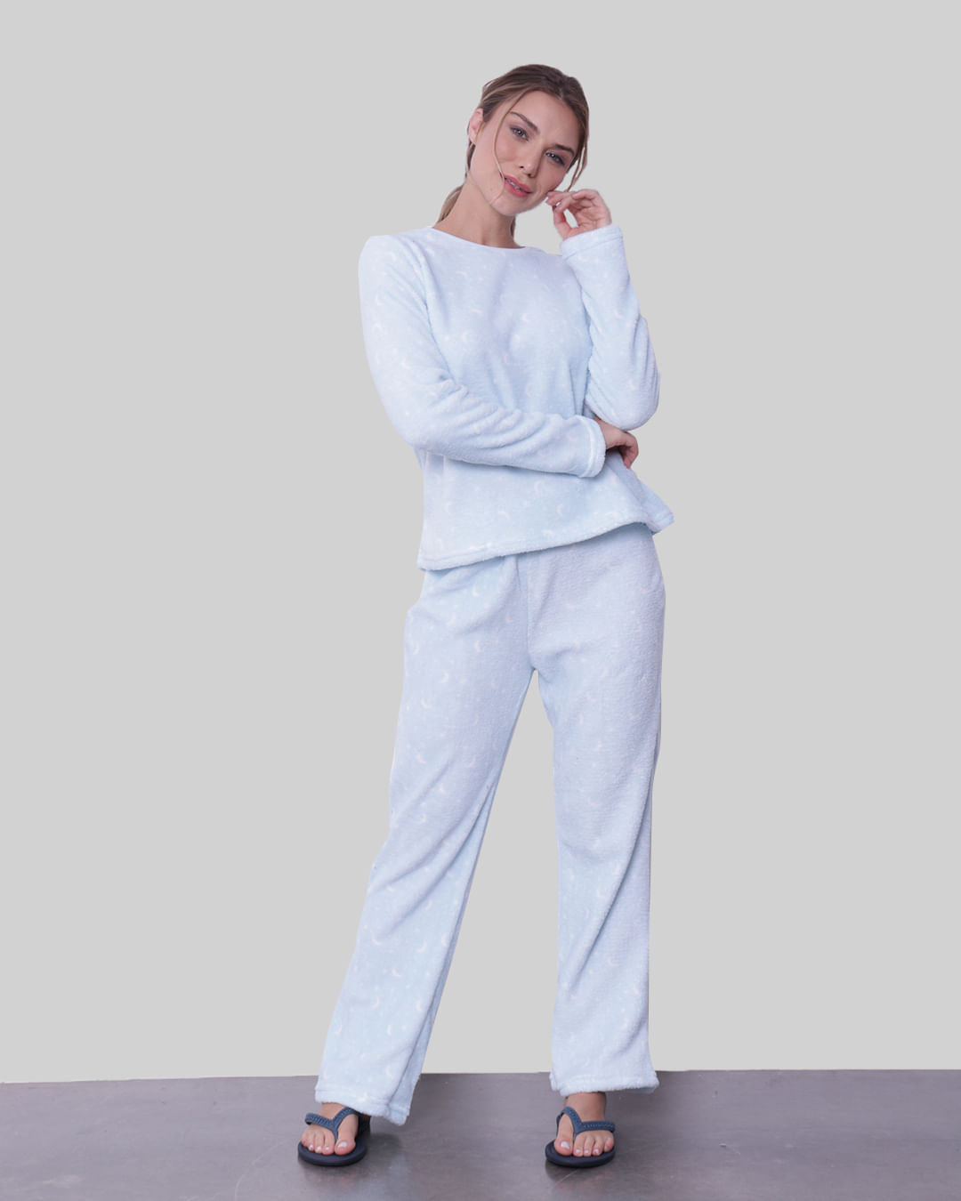 Pijama-Soft-Lonfo-Decredondo-Lua---Azul-Claro