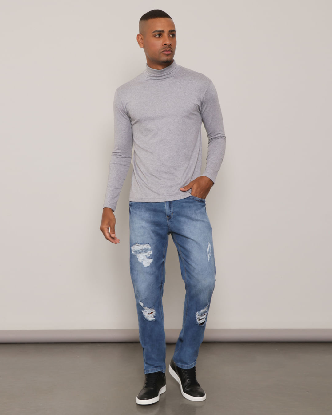 Camiseta-Ml-Gola-Alta-2972-Pgg---Mescla-Medio