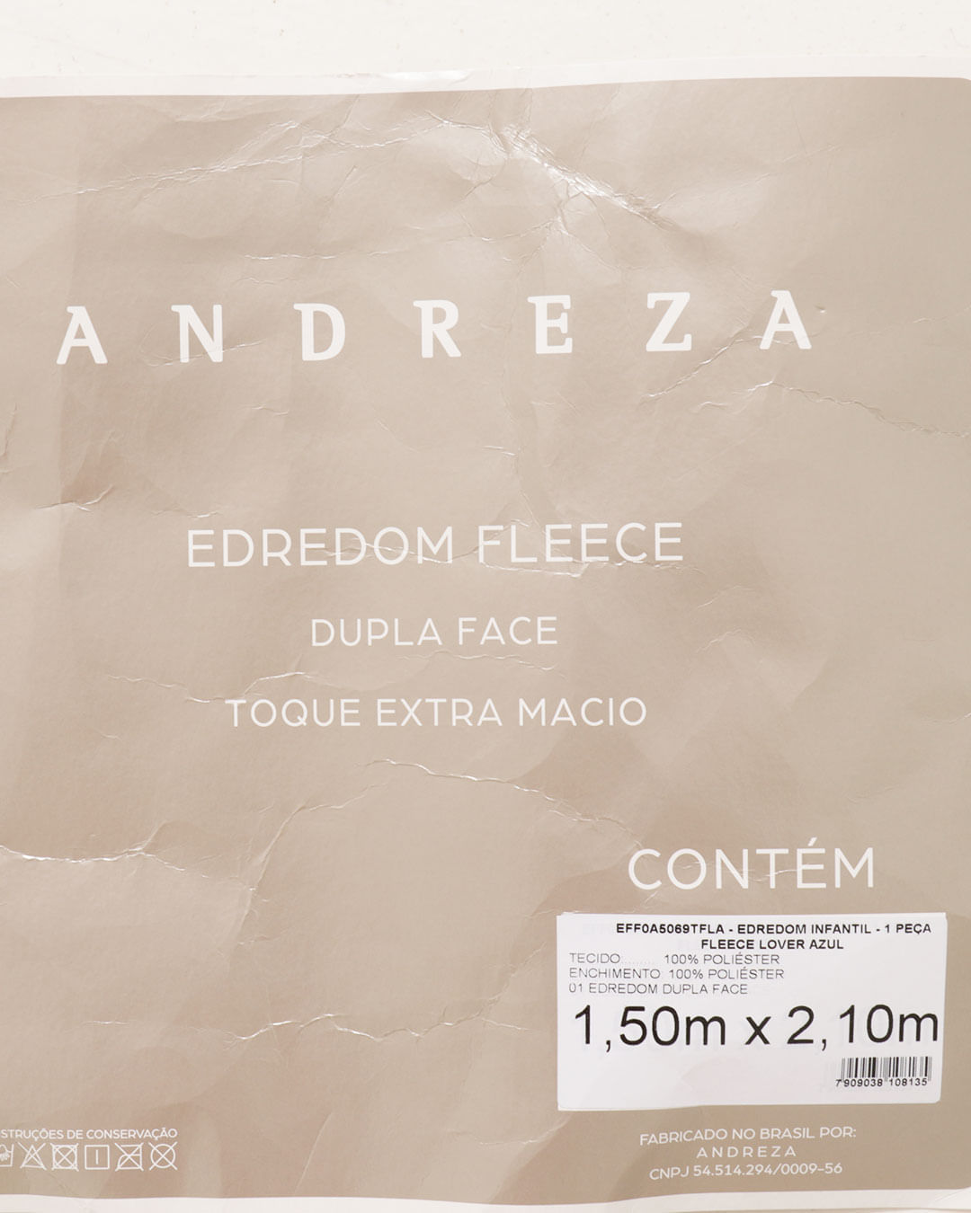 Edredom-Flannel-Lover-Peace---Azul-Claro
