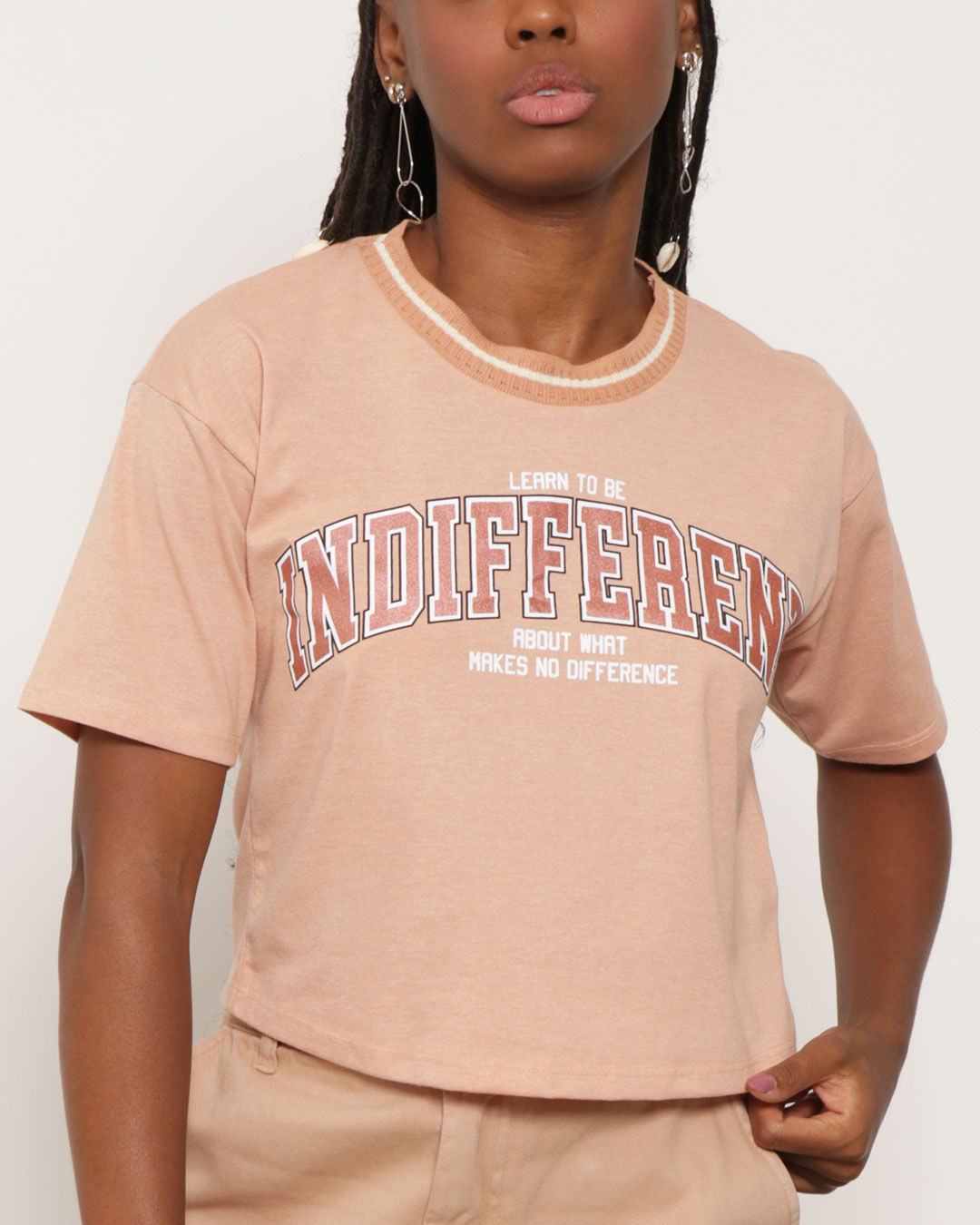 Camiseta-Mc-Ribana--Gola-3005703---Bege-Medio