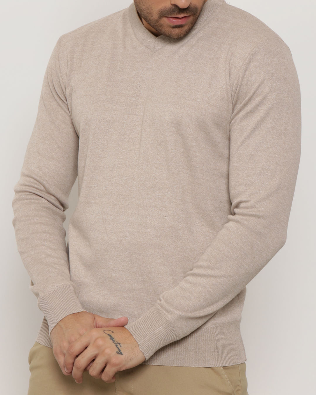 Tricot-Gola-V-Rep074-M-Banana-Pgg---Bege-Claro