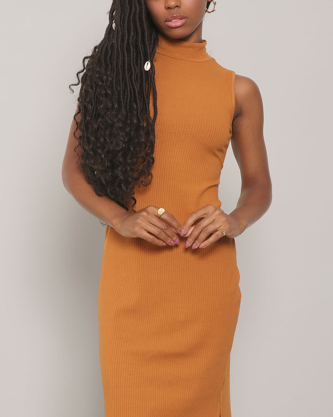 Vestido-Ko3352-Canelado-Midi---Marrom-Claro