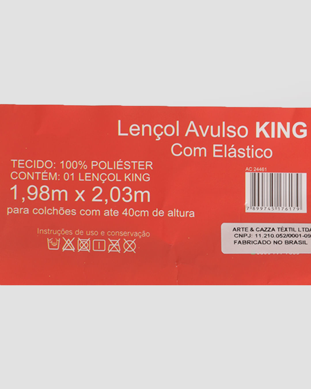 Lencol-Avulso-King-C-Elast---Cinza-Listrado