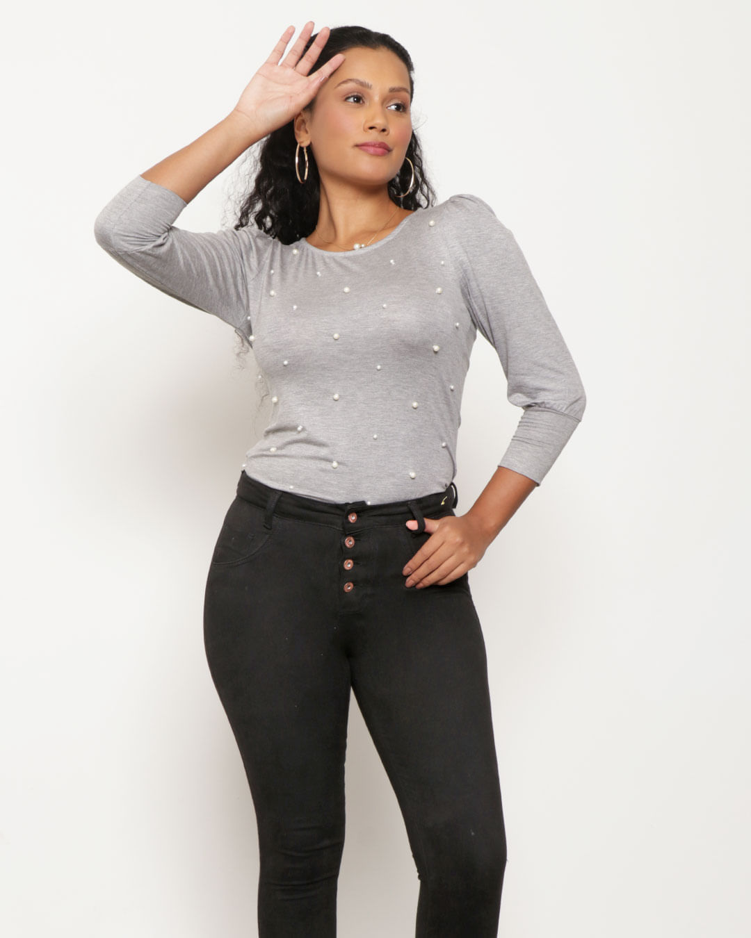 Blusa-Vs626-Manga-78-C-Perola---Mescla-Medio