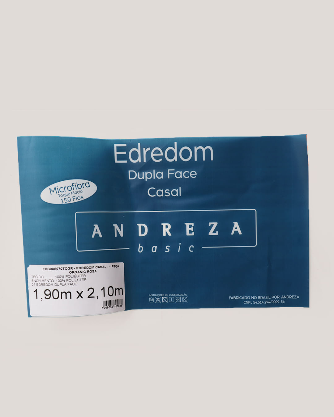 Edredom-Df-Casal-Organic-Rosa---1-Pc---Rosa-Claro