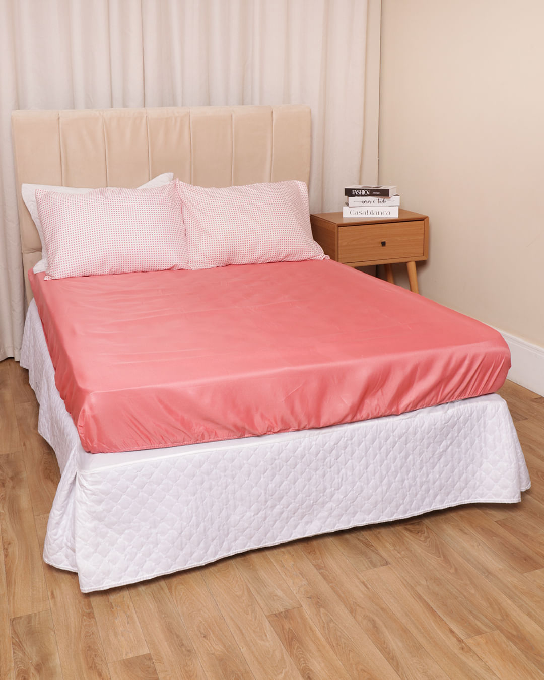 Jogo-De-Cama-Casal-3-Pcs-Moderno-Inv-25---Rosa-Escuro