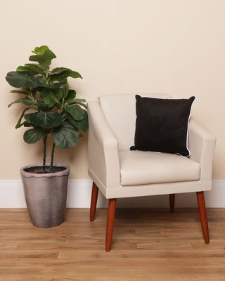 Almofada-Velvet-40x40-Lisa-Vies-Preta---Preto
