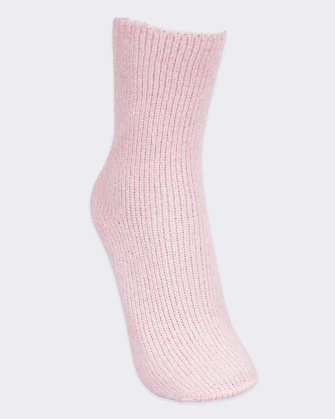 Meia-Chenille-Tor-27-Alto-Rosa---Rosa-Claro