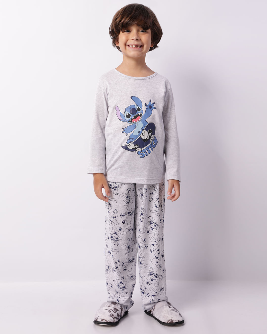 Pijama-Info-Stitch-Ml-410-23532a---Mescla