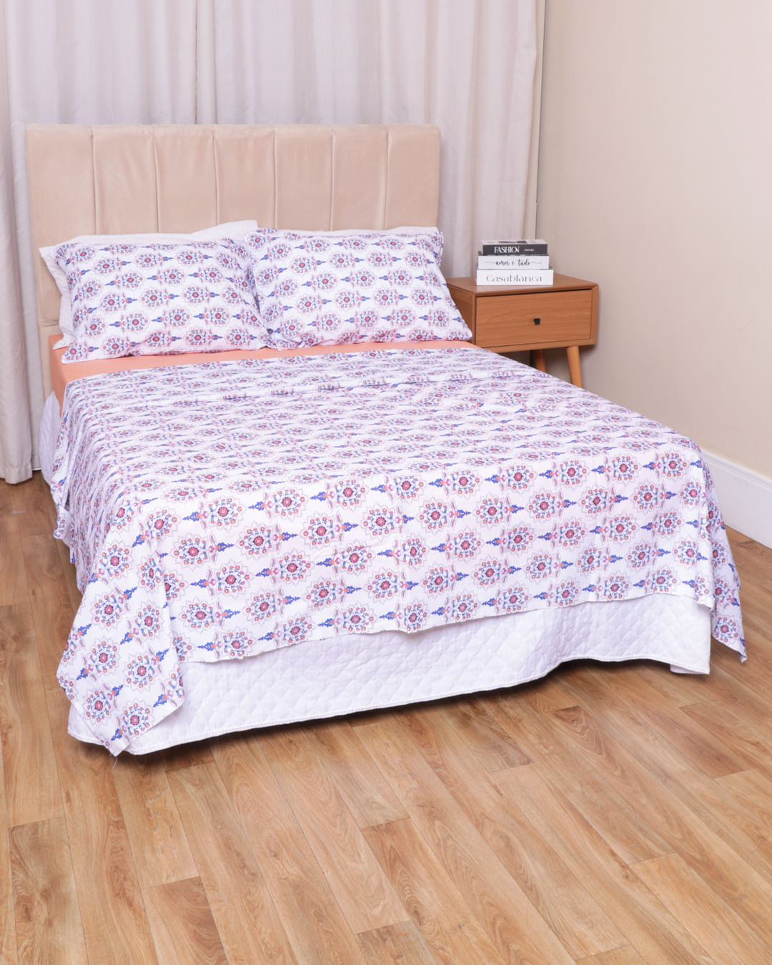 Jg-Cama-Cs-Estamp-Sort-Algo-4-Pc---Estampado-Floral