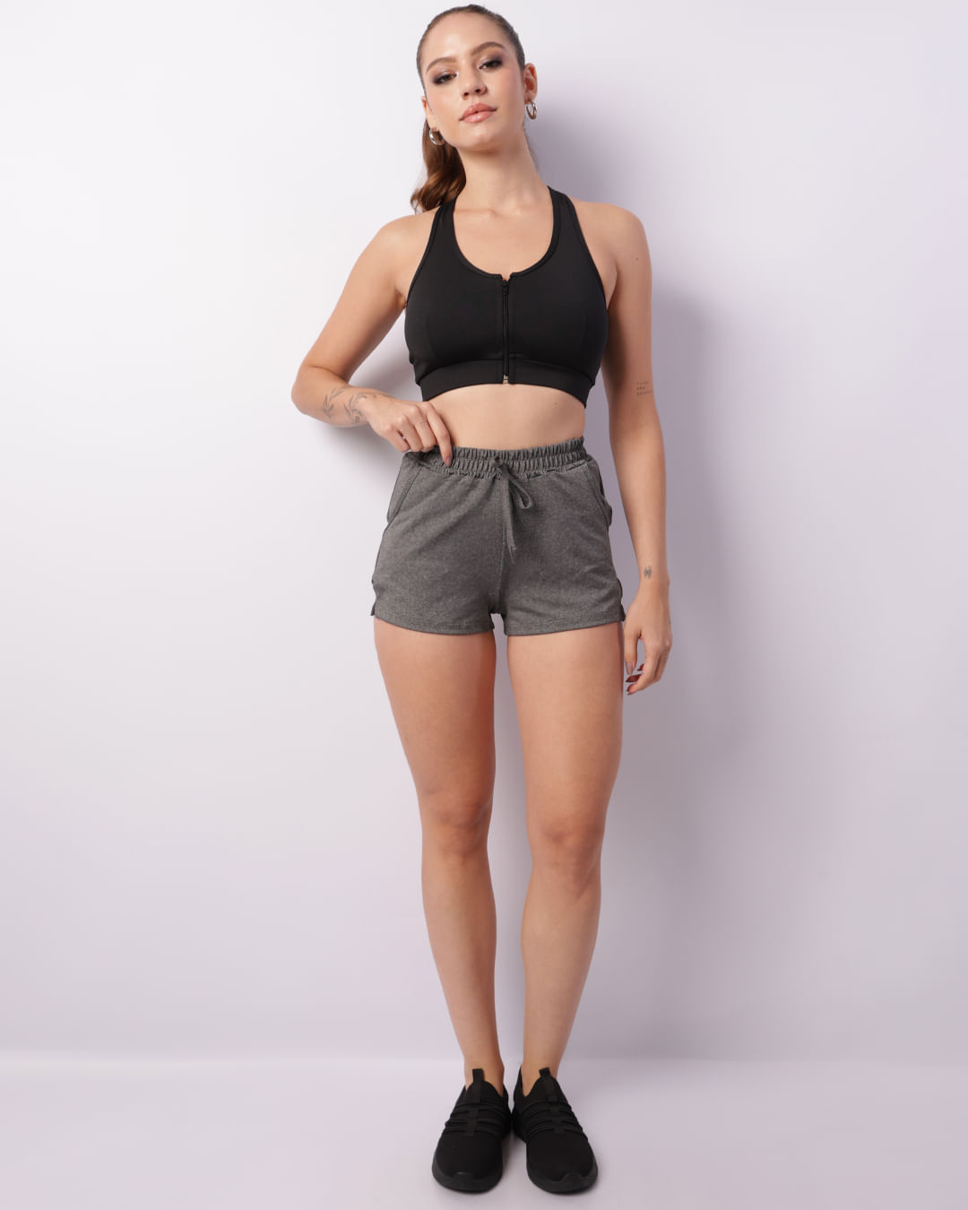 Shorts-Com-Bolso-Recorte-Lateral---Mescla