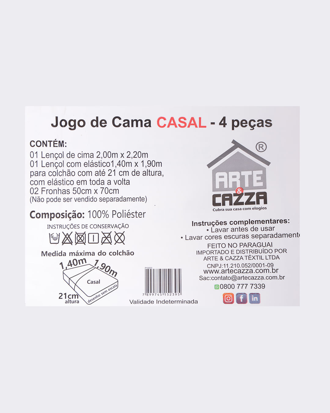 Jogo-Ac2003-Microfibra-Casal-4pcs---Estampado-Medio