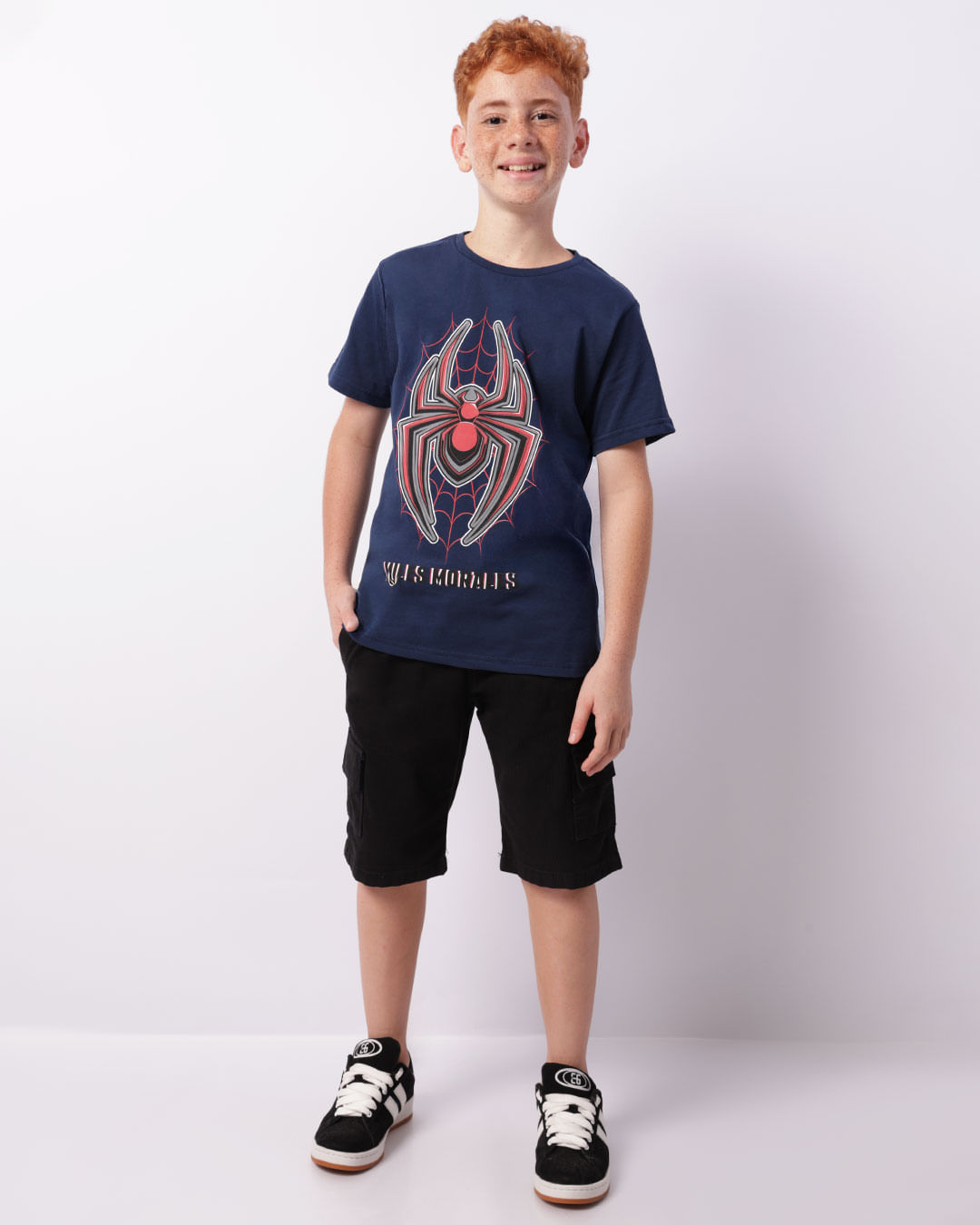 Camiseta-Ch39630-Mc-M-1016-Homem-Aranh---Marinho