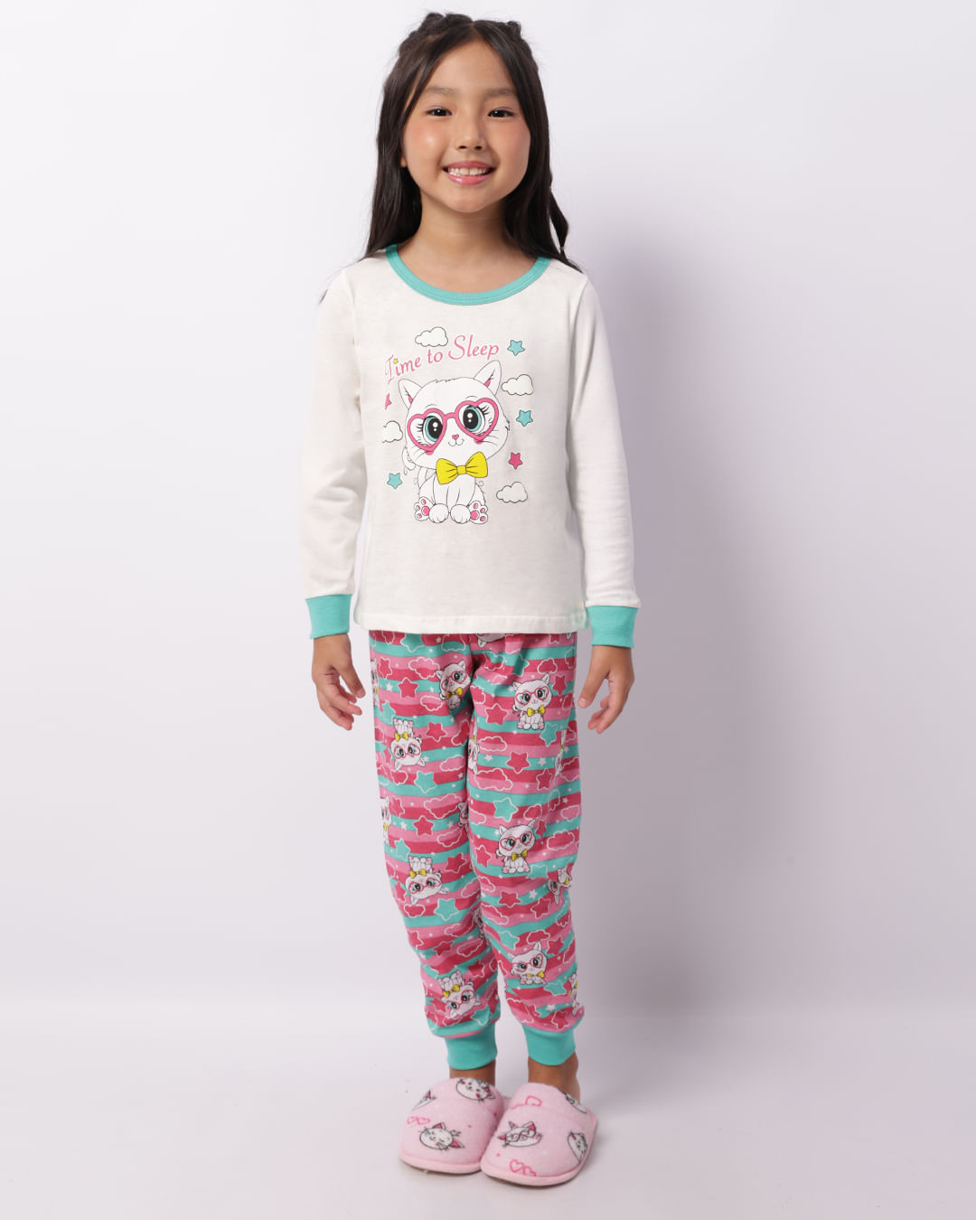 Pijama-Infa-Ml-410-Gata---Off-White