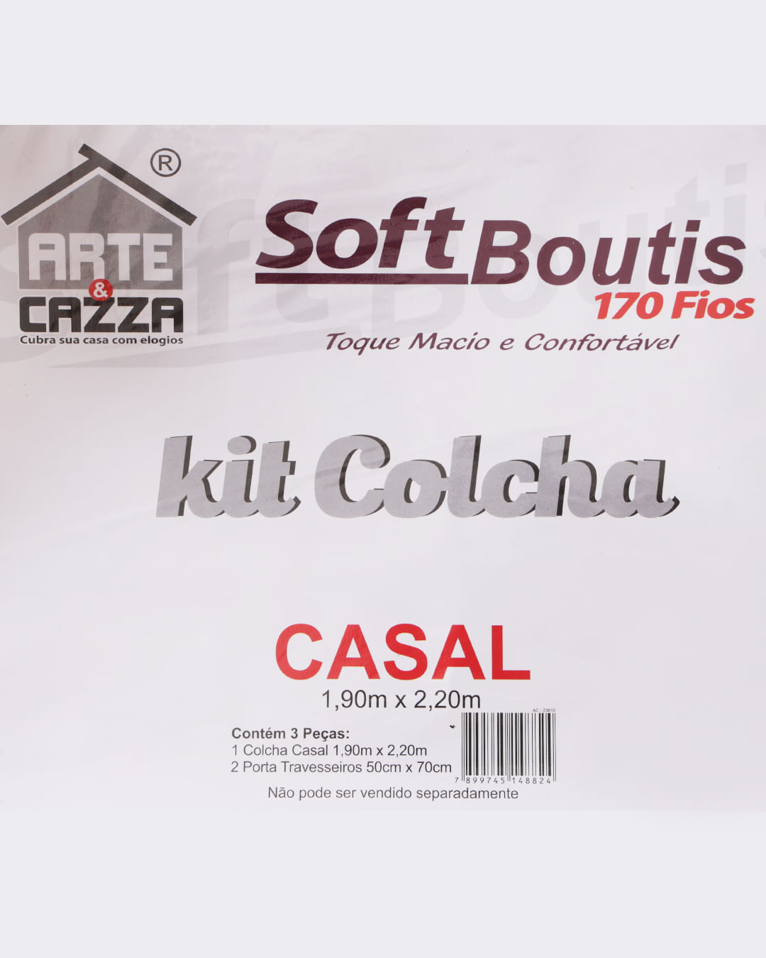 Kit-Colcha-Casal-Ultrassonica---Branco-Outros