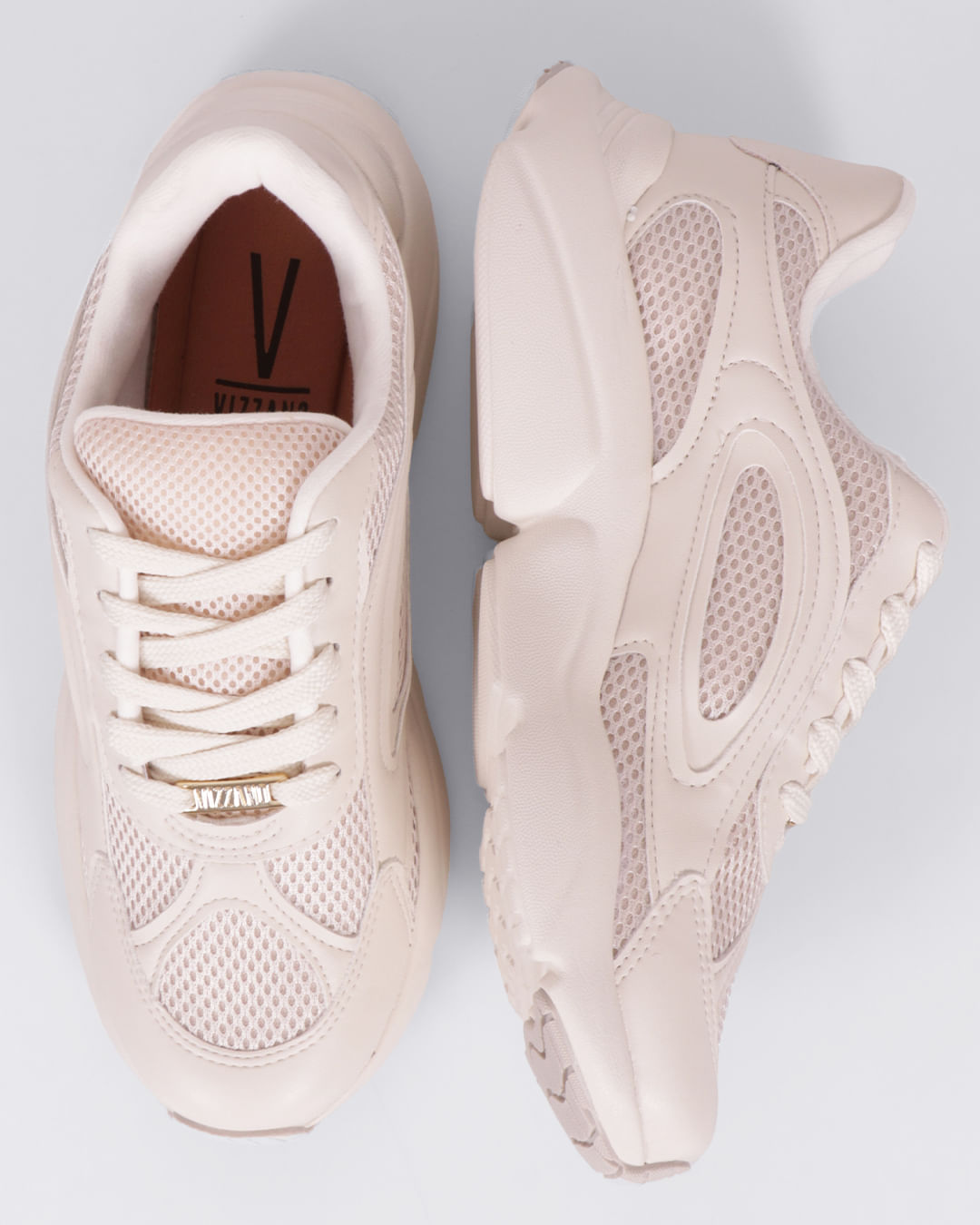 Tenis-Casual-Chunky--Nylon-Branco-Off---Branco