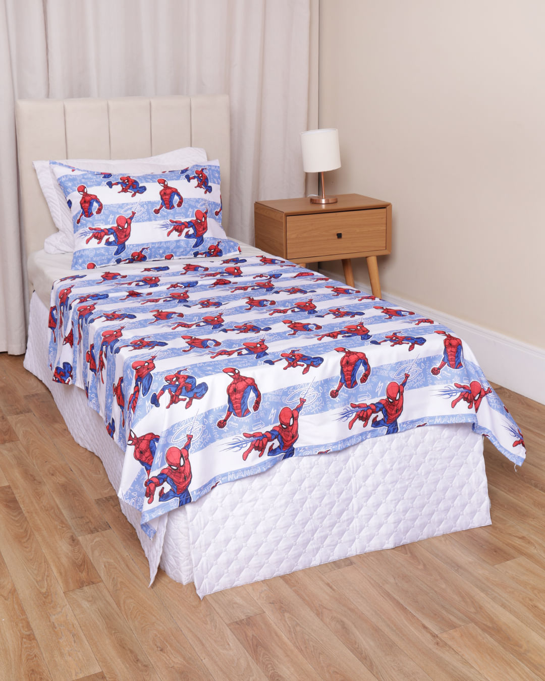 Jg-De-Cama-Infantil-Spider-Man---Azul