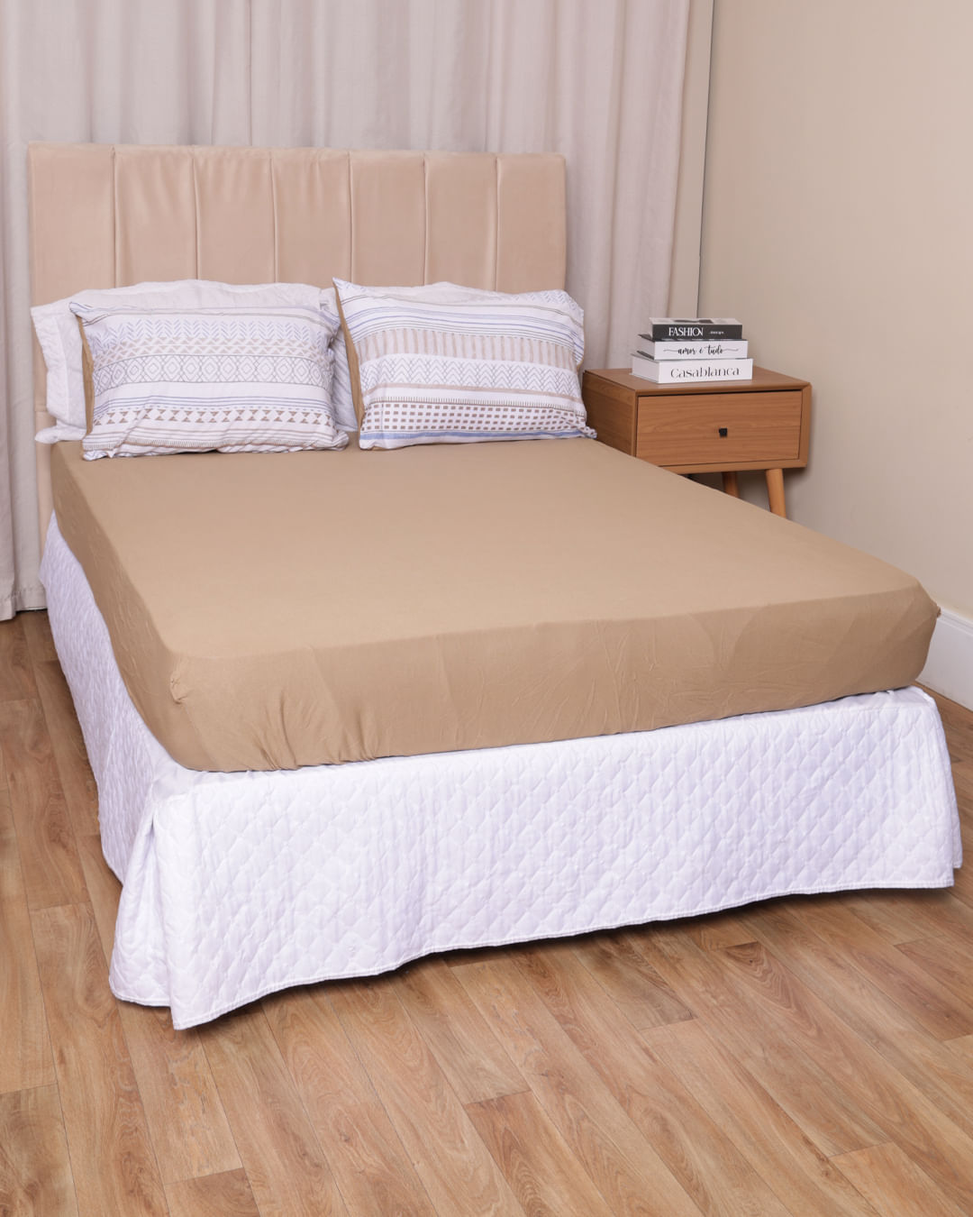 Jg-De-Cama-Cs-Slim-3-Pcs-Etnico---Bege-Outros