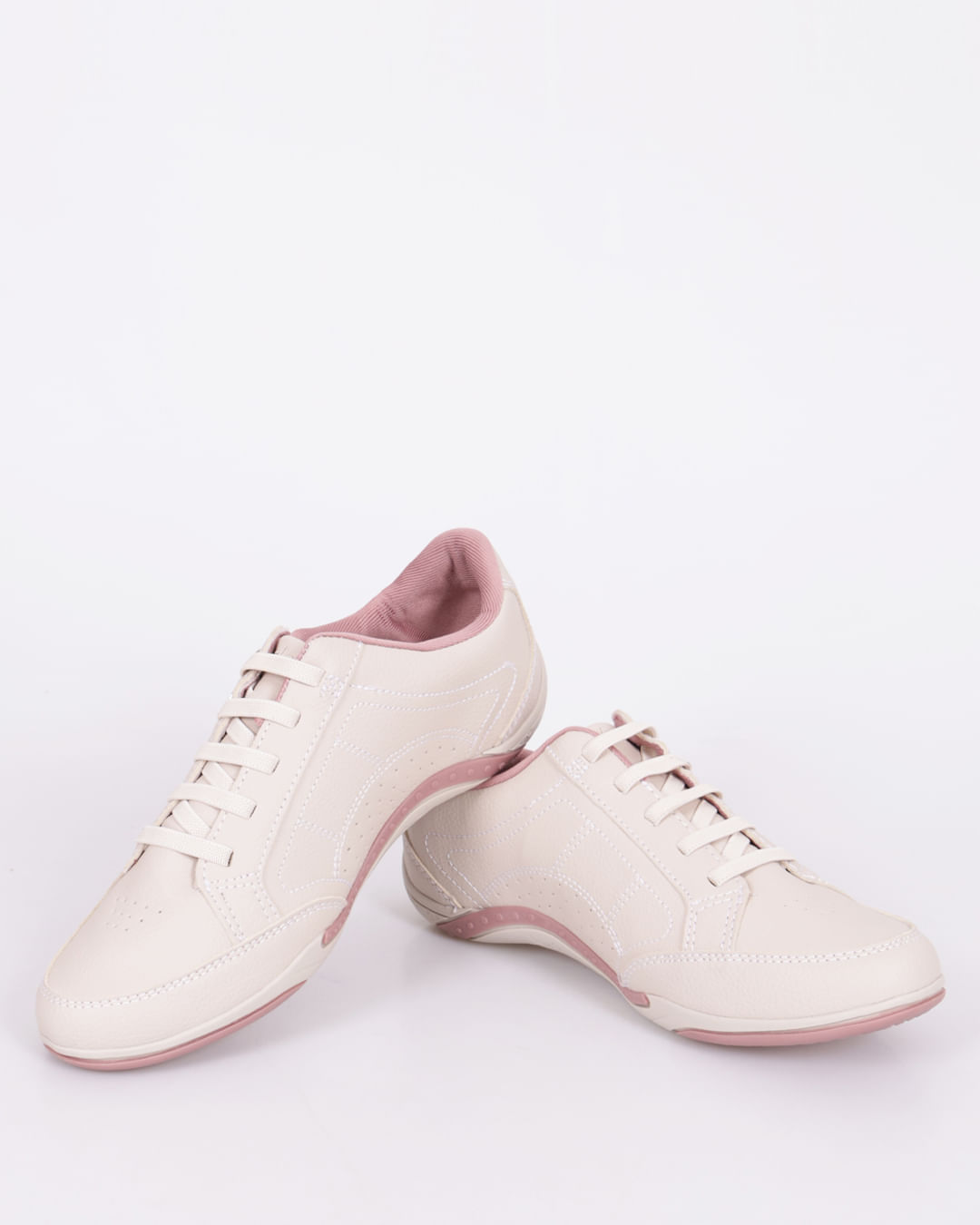 Tenis-Casual-C1294b-0002-Com-Ziper-Sorti---Bege-Claro