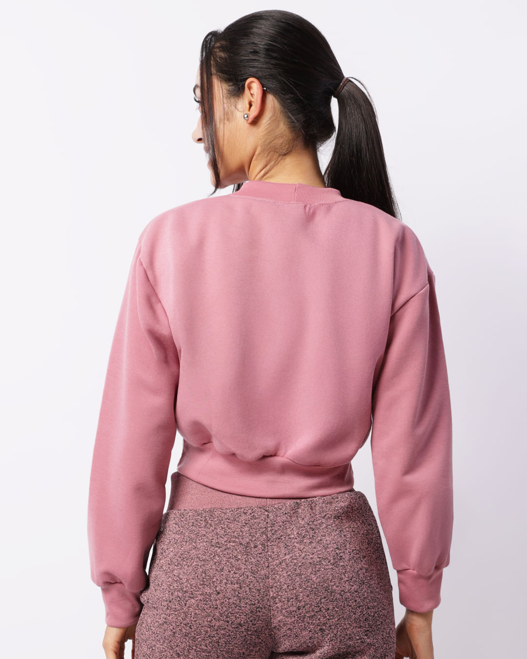 Blusa-Cropped-5020-Moletom-Manga-Longa---Rose