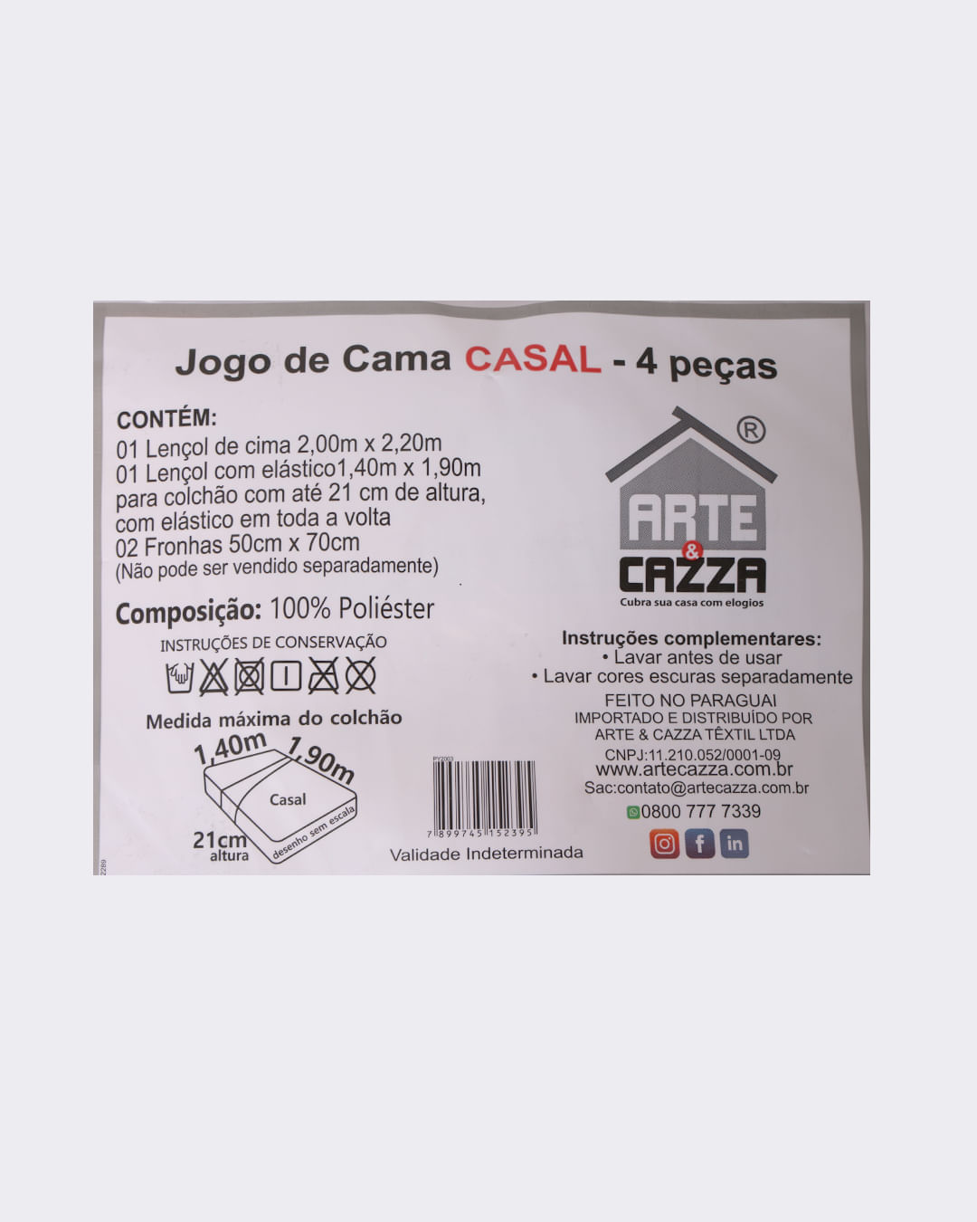 Jogo-Ac2003-Microfibra-Casal-4pcs---Estampado-Floral